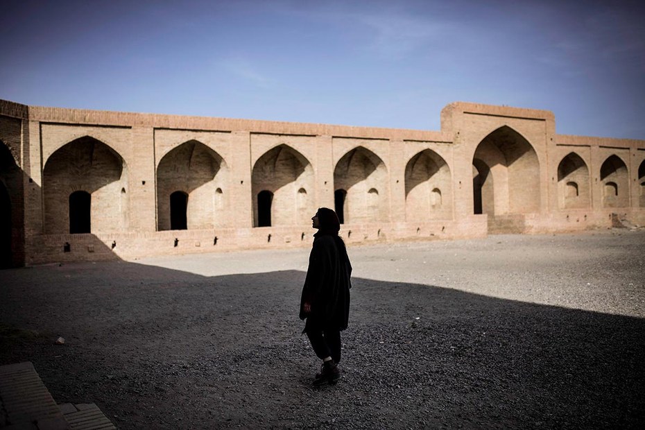 Eigentlich für Reisende erbaut, könnte diese Karawanserei im Norden Irans bald wieder ohne Besucher sein