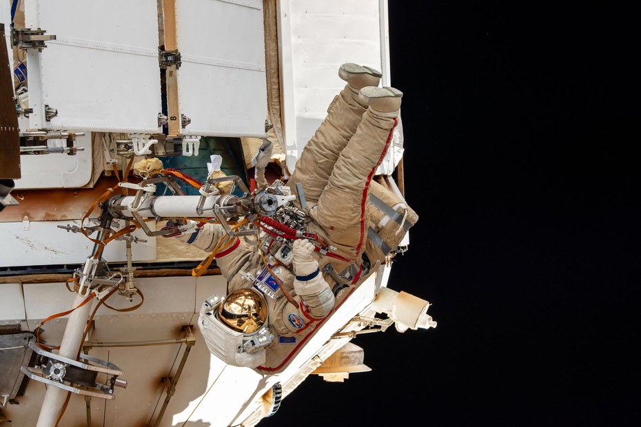 Viel Platz ist auf der ISS ist. Und abgesehen von einem gelegentlichen Weltraumspaziergang können die Astronauten nicht wirklich nirgendwo hin