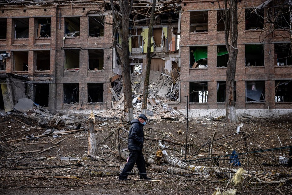 Zum Leid und der Zerstörung des Krieges kommt für viele Menschen in der Ukraine noch der Bruch mit der russischen Verwandtschaft hinzu