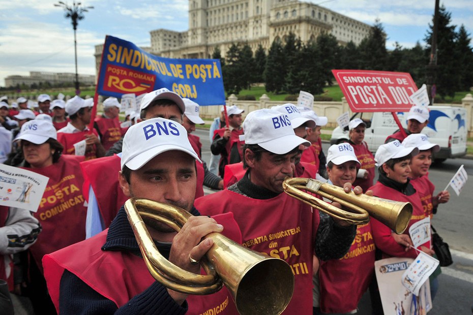 Gewerkschaftlern bleibt in Rumänien immer öfter die Luft weg