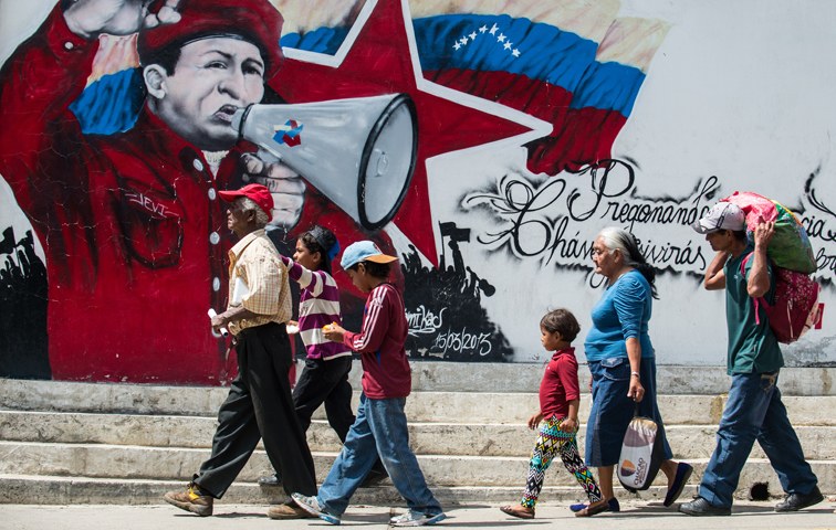 „Wir sind alle Chávez“, heißt es in „Die letzten Tage des Comandante“