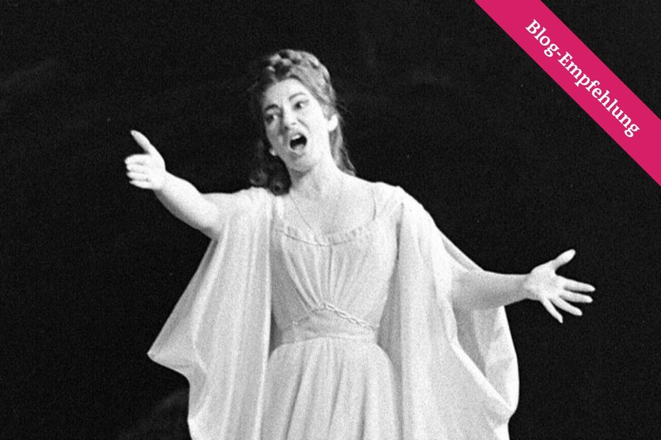 Maria Callas singt 1964 in Vincenzo Bellini's "Norma" in Paris