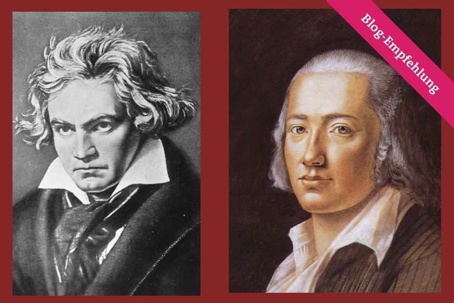 Ludwig van Beethoven und Friedrich Hölderlin