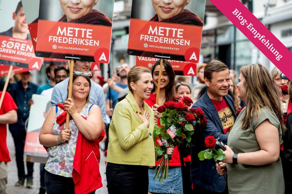 Die Sozialdemokratin Mette Frederiksen löst den Liberalen Lars Løkke Rasmussen an der Regierungsspitze ab