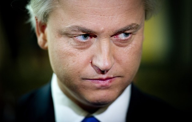 Geert Wilders als Lachnummer