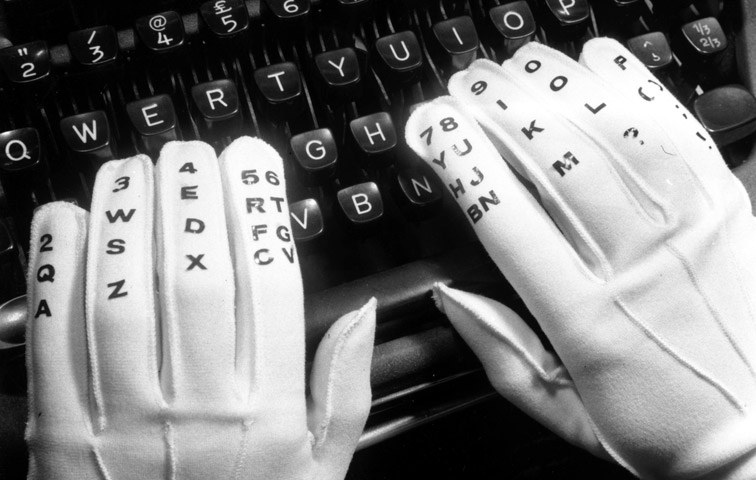 Im Zuge des NSA-Skandals melden Schreibmaschinenhersteller wieder gestiegene Umsätze