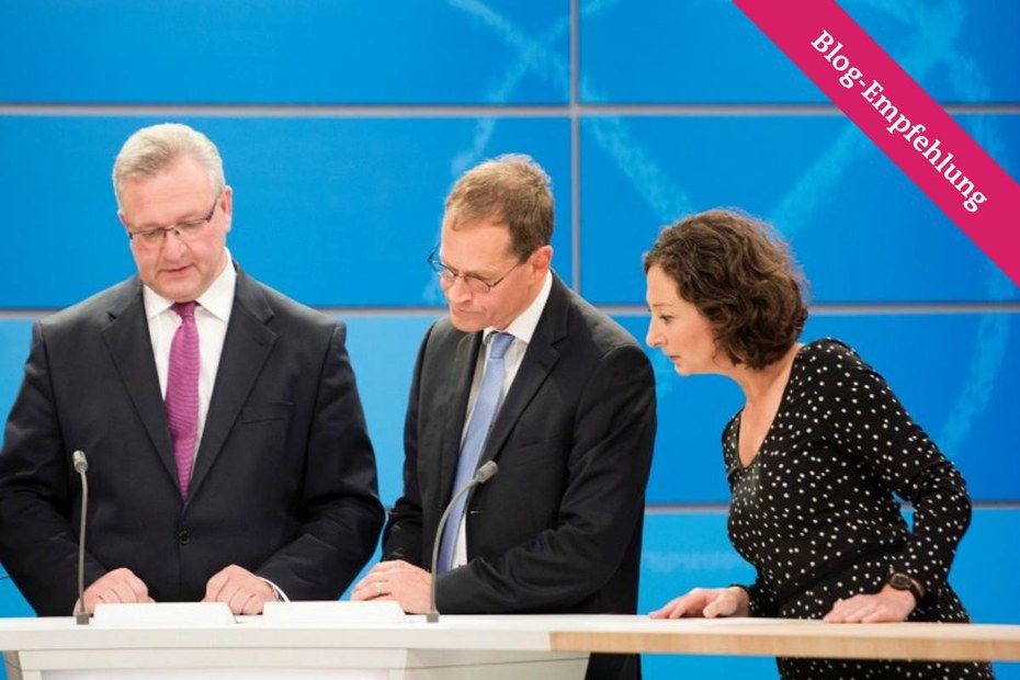 Frank Henkel (CDU), Michael Müller (SPD), Ramona Pop (Grüne): Was nun?