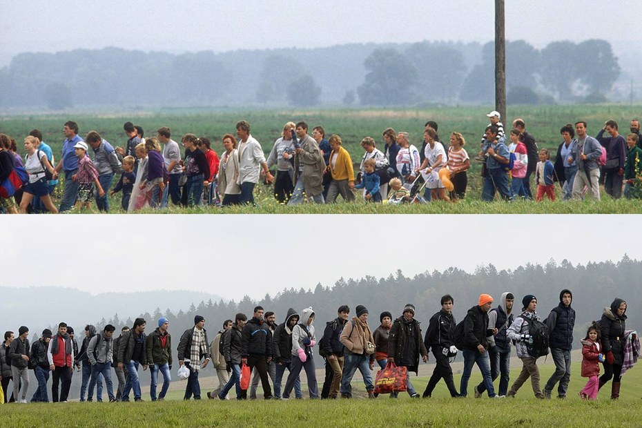 Flucht in die Bundesrepublik. 1989 und 2015