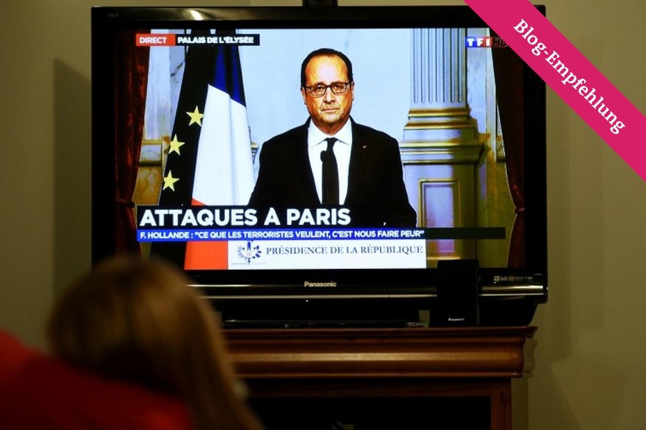 Hollandes Ansprache nach den Anschlägen in Paris