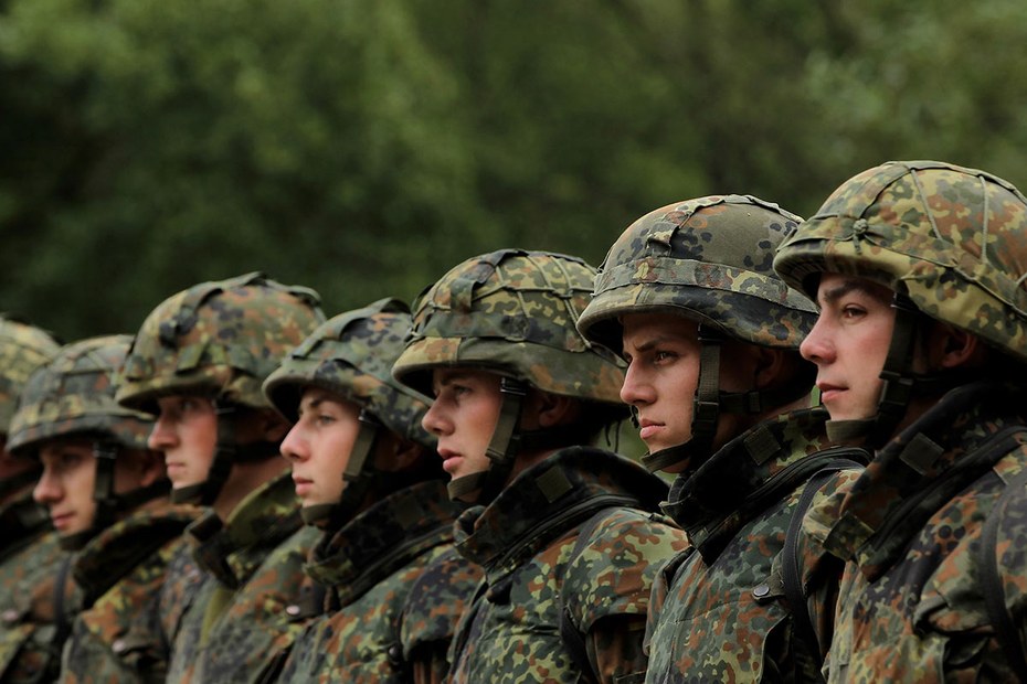 Bundeswehrsoldaten beim Training in Afghanistan