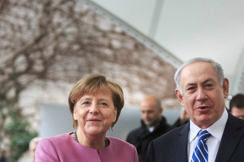 Angela Merkel und Benjamin Netanyahu