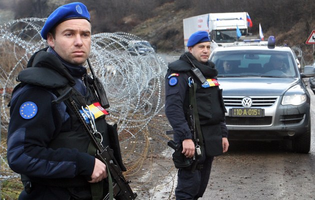 Die feldmarschmäßige Ausrüstung der EULEX-Gendarmen genügt höchsten Ansprüchen
