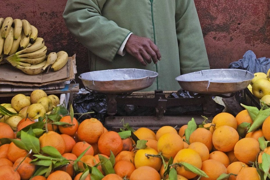 Markt in Marrakesch, Marokko