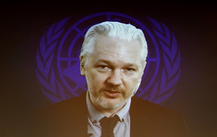 Julian Assange, Gründer von Wikileaks, lebt seit über drei Jahren in der Verbannung