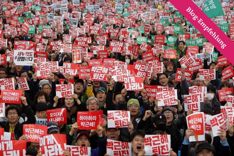 Massenproteste gegen Südkoreas Präsidentin