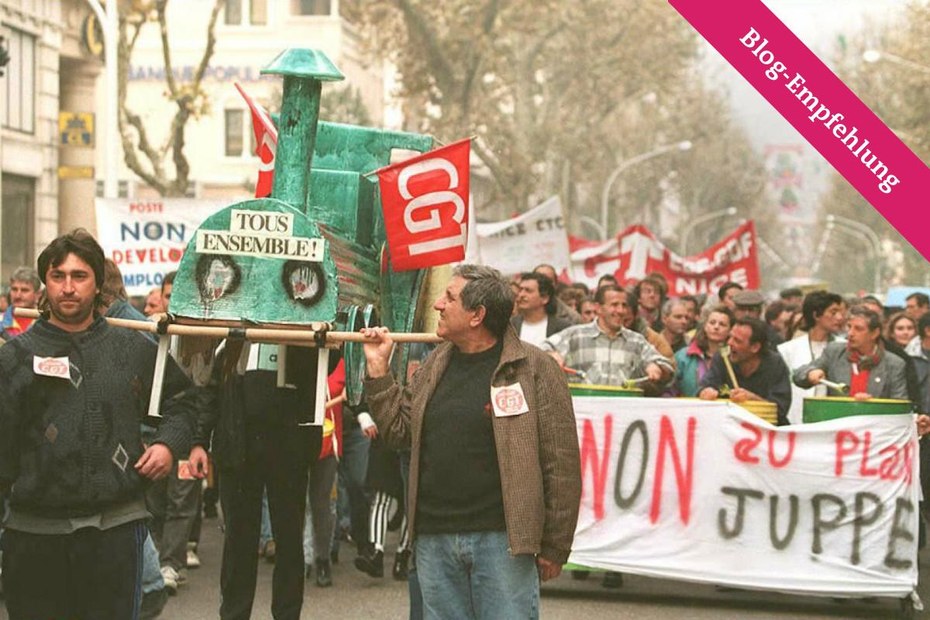 1995 unterstütze Pierre Bourdieu die Streikenden mit einer großen Rede. Heute sind die Verhältnisse ähnlich – doch Bourdieu fehlt