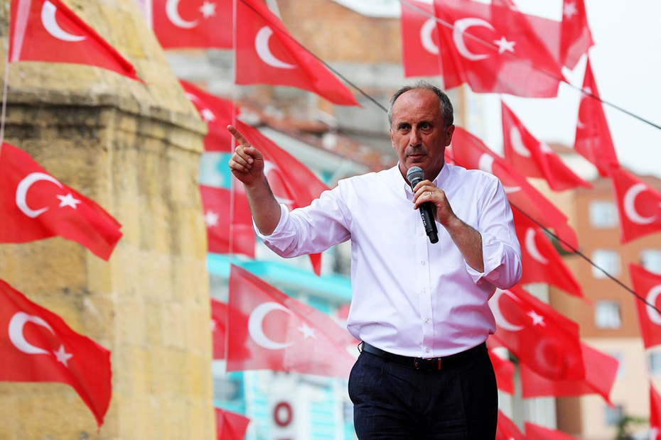 Der CHP-Fraktionschef Muharem İnce ist ein ernstzunehmender Rivale für Erdoğan