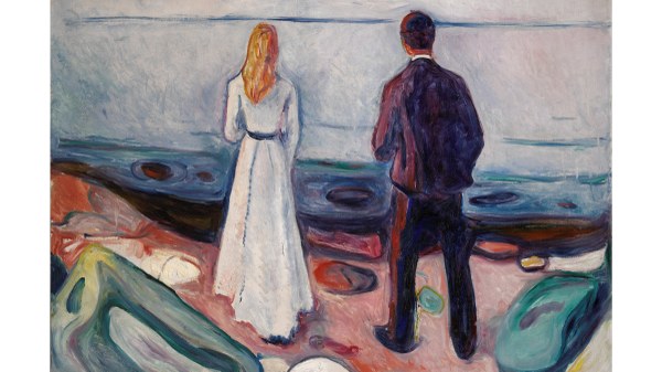 Edvard Munch (1863–1944) „Two Human Beings. The Lonely Ones“ (1906-1908) Edvard Munch: Großartige Ausstellung