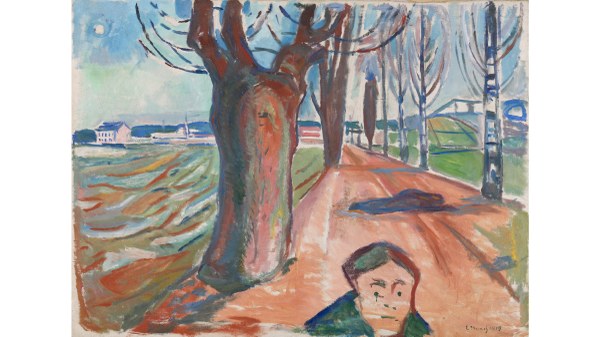 Edvard Munch (1863–1944) „Murderer in the Avenue“ (1919) Edvard Munch in Chemnitz