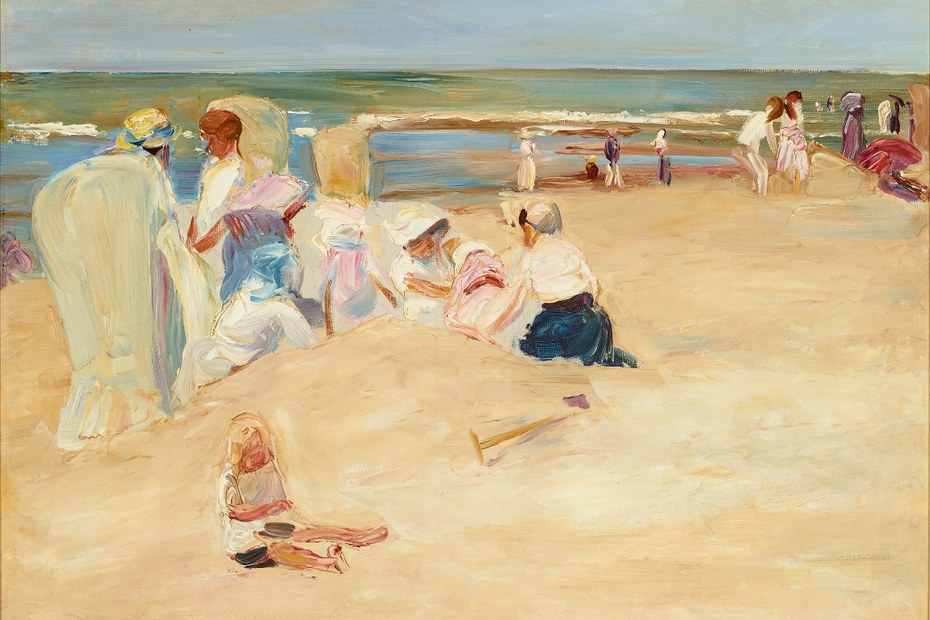 An der See – Strandbild (Max Liebermann, 1911 | Dauerleihgabe aus Privatbesitz im Museum Kunst der Westküste)