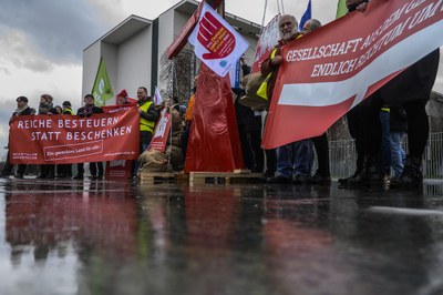 Wachsende Kluften