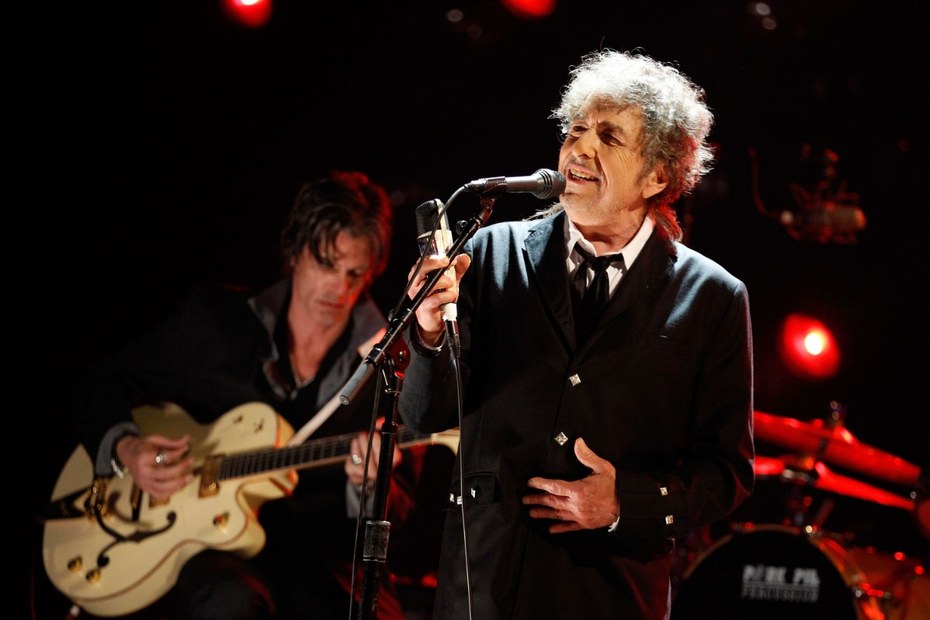 Für immer Musiker: Bob Dylan bei einer seiner unzähligen Auftritte