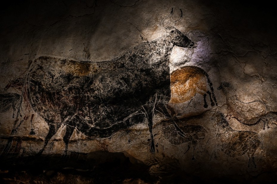 Eindrucksvoll: Zeichnungen in den Höhle von Lascaux
