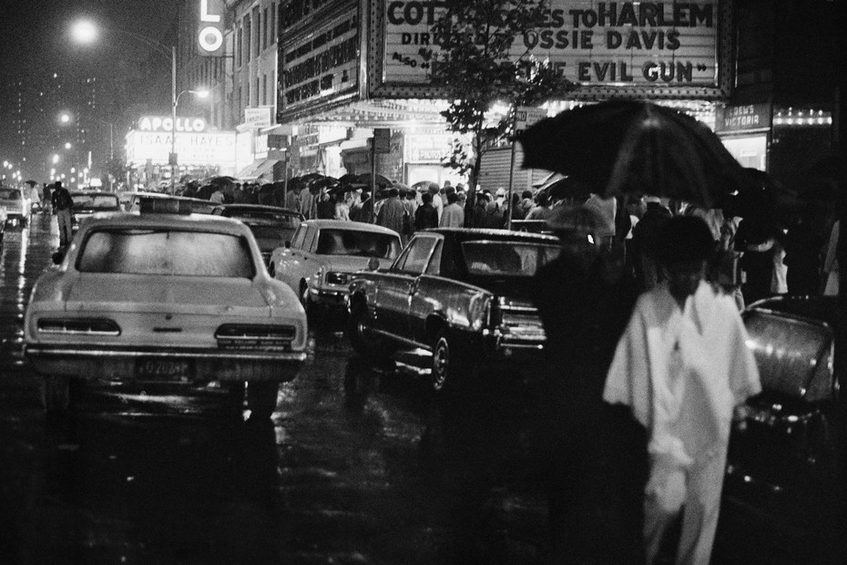Straßenszene, Harlem (um 1965).