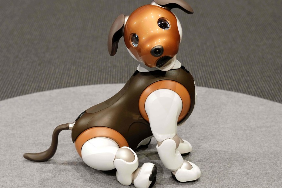 Niedlich: „Roboter-Hund“ Aibo von Sony