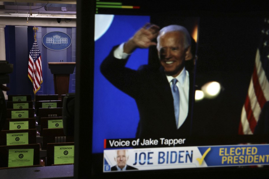 Wichtige Nachrichtensender haben Joe Biden zum Sieger der US-Präsidentschaftswahlen 2020 erklärt, nachdem er in Pennsylvania gewonnen, und die Schwelle von 270 Stimmen überschritten hat