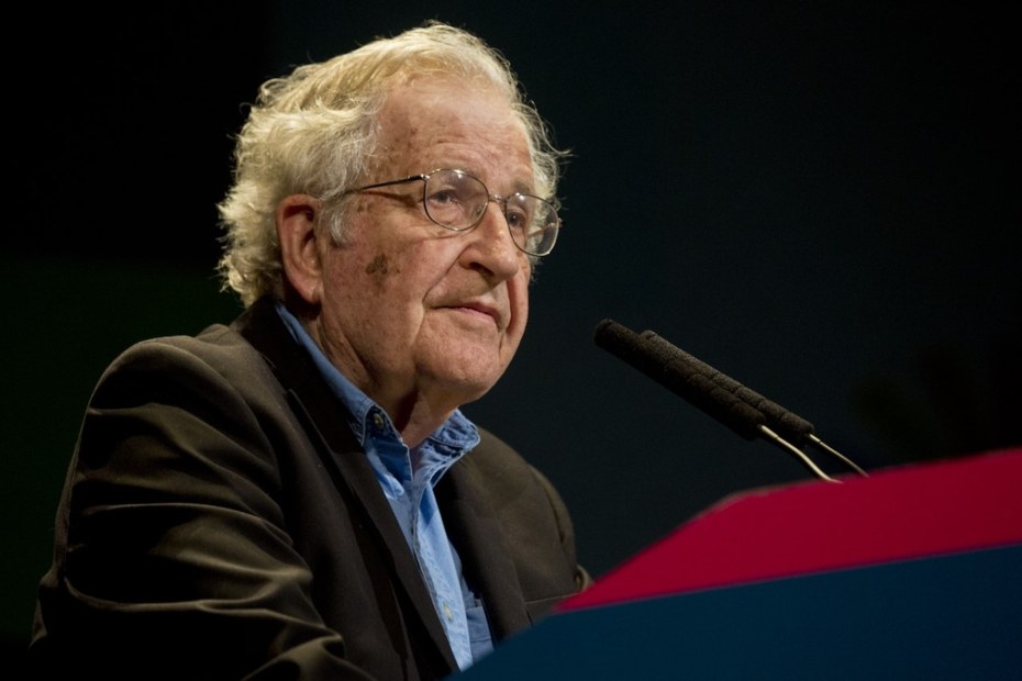 Einer der wohl bekanntesten Intellektuellen weltweit: Noam Chomsky.