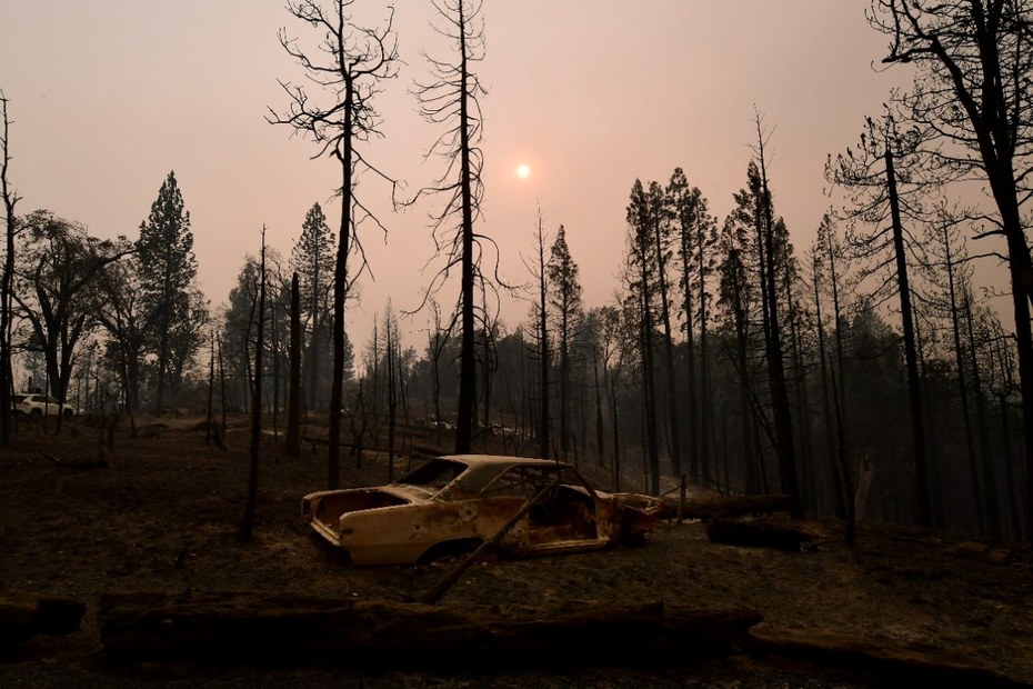 Die ausufernden Waldbrände und Flächenbrände zerstören vielerorts die Lebensräume von Native Americans.