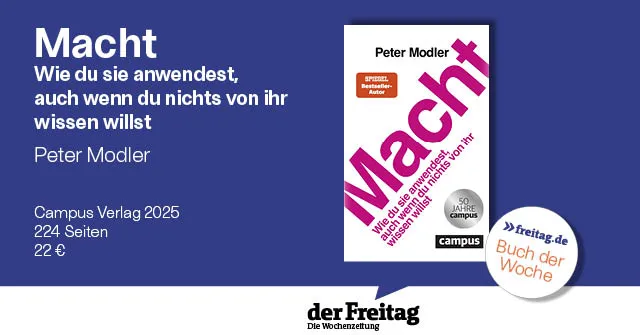 Buch: Macht — der Freitag