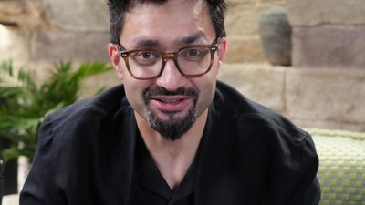 Der Autor Tariq Hübsch im Portrait