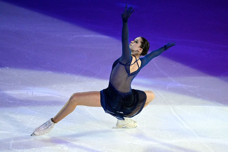 Die russische Eiskunstläuferin Kamila Walerjewna Walijewa