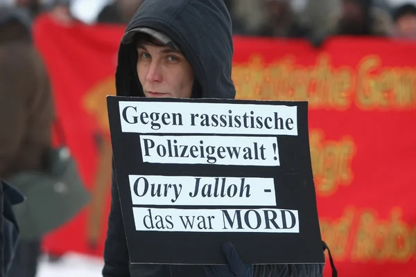 Bedrohung von rechts