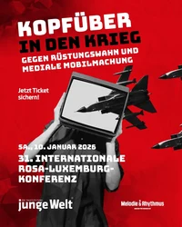 Kopfüber in den Krieg – Gegen Rüstungswahn und mediale Mobilmachung