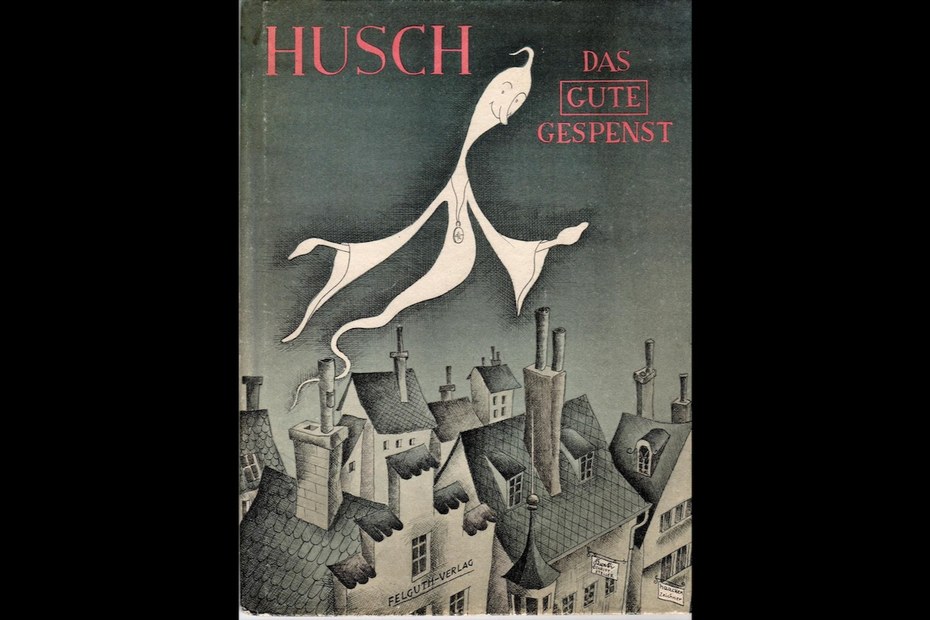 Kreki: Husch, das gute Gespenst, Berlin 1948, Felguth Verlag, Illustrationen von Frans Haacken