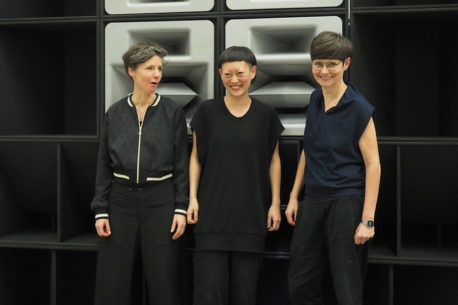 Andrea Neumann, Mieko Suzuki und Sabine Ercklentz (v.l.n.r.) bilden die Gruppe „Contagious“