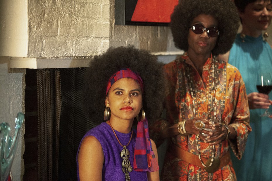 Dorothy Jamal (Zazie Beetz) bei einer Black-Power-Veranstaltung