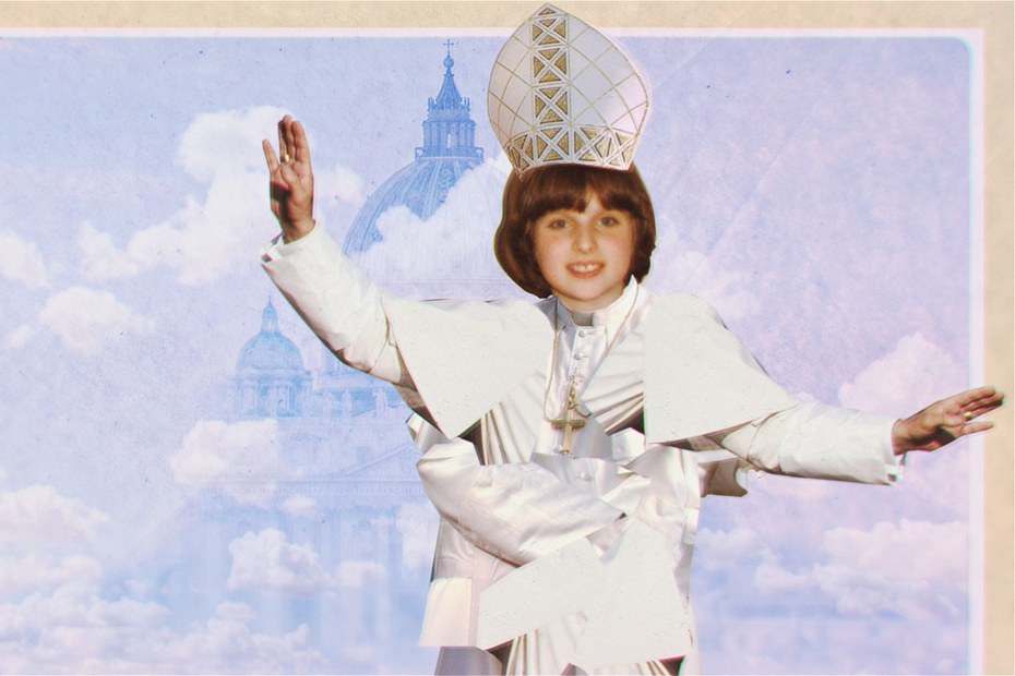 Papst wollte sie werden: die kleine Uli Decker